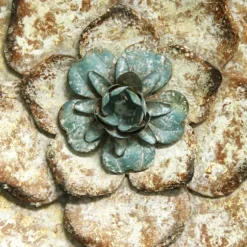 Tri-Colored Rustic Flower Wall Plaques, Set Of 3-Kirkland's Home Best