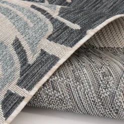 Tropical Leaf Indoor/Outdoor Area Rug, 5X7-Kirkland's Home Discount