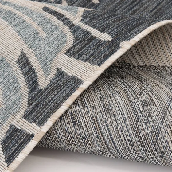 Tropical Leaf Indoor/Outdoor Area Rug, 5X7-Kirkland's Home Discount