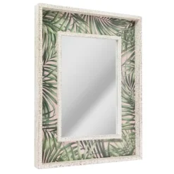Tropical Leaf Print Mirror-Kirkland's Home Best Sale