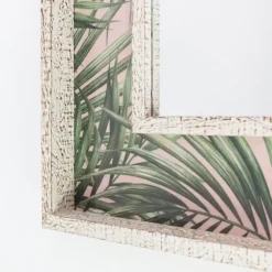 Tropical Leaf Print Mirror-Kirkland's Home Best Sale