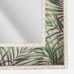 Tropical Leaf Print Mirror-Kirkland's Home Best Sale