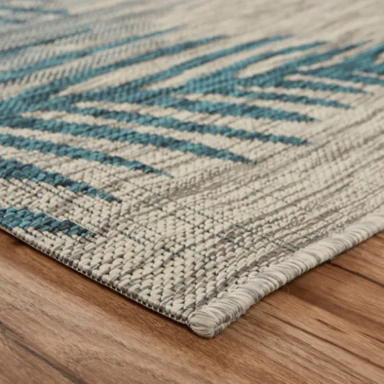 Tropical Palms Captiva Outdoor Area Rug, 7X9-Kirkland's Home Online