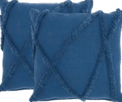 Tufted Abstract Diamond Pillows, Set Of 2-Kirkland's Home Online
