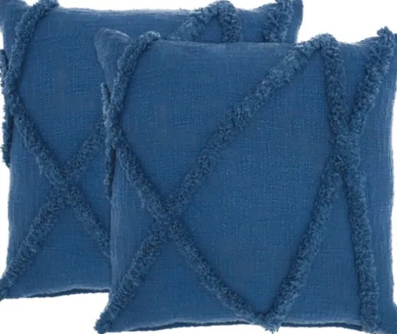 Tufted Abstract Diamond Pillows, Set Of 2-Kirkland's Home Online