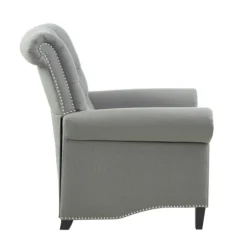 Tufted Back Nailhead Trim Recliner Armchair-Kirkland's Home Sale