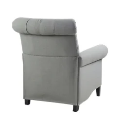 Tufted Back Nailhead Trim Recliner Armchair-Kirkland's Home Sale
