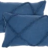 Tufted Diamond Lumbar Pillows, Set Of 2-Kirkland's Home Hot