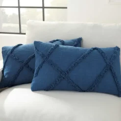 Tufted Diamond Lumbar Pillows, Set Of 2-Kirkland's Home Hot