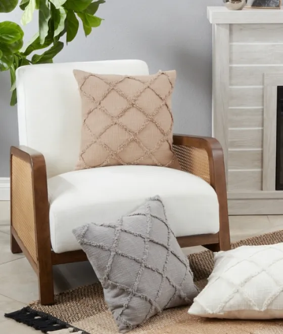 Tufted Diamond Pillow Cover-Kirkland's Home Online
