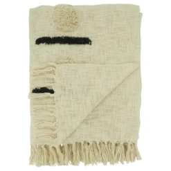 Tufted Dots And Dashes Throw-Kirkland's Home Flash Sale