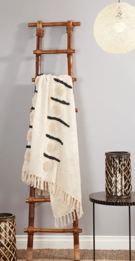 Tufted Dots And Dashes Throw-Kirkland's Home Flash Sale