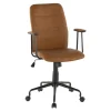 Tufted Faux Leather Office Chair-Kirkland's Home Flash Sale