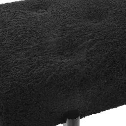Tufted Shearling Bench-Kirkland's Home Clearance