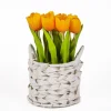 Tulip Arrangement In Basket-Kirkland's Home Cheap