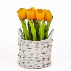 Tulip Arrangement In Basket-Kirkland's Home Cheap