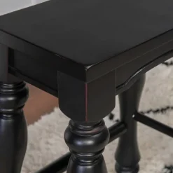 Turned Legs Island Stools, Set Of 2-Kirkland's Home Shop