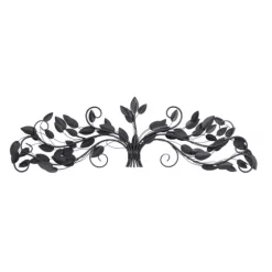 Turquoise Bronze Distressed Iron Vine Wall Plaque-Kirkland's Home Cheap