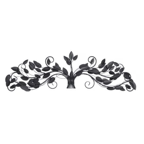 Turquoise Bronze Distressed Iron Vine Wall Plaque-Kirkland's Home Cheap
