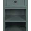 Turquoise Slim Wooden 2-Shelf Side Table-Kirkland's Home Fashion