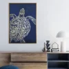 Turtle Sea Creature Framed Art Print-Kirkland's Home Clearance