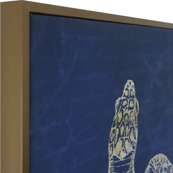 Turtle Sea Creature Framed Art Print-Kirkland's Home Clearance