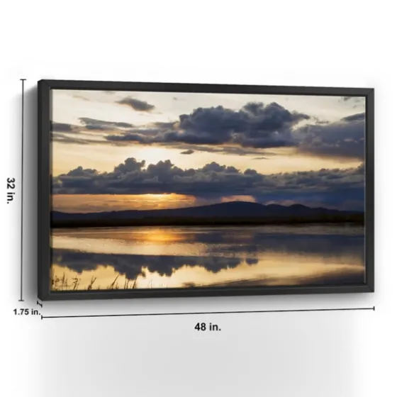 Twilight Symphony Framed Giclee Canvas Art Print-Kirkland's Home Cheap