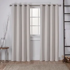 Twill Blackout Curtain Panel Set, 84 In.-Kirkland's Home Outlet