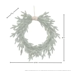 Twine Bound Fir Branch Wreath-Kirkland's Home New