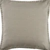 Twine Embroidered Edge Pillow, 24 In.-Kirkland's Home Best
