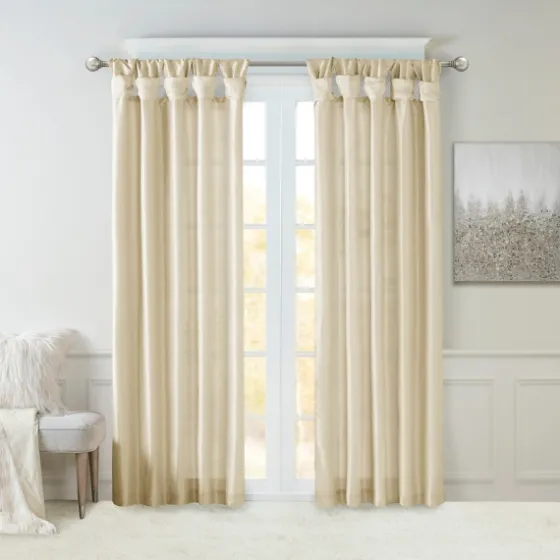 Twist Top Curtain Panel, 84 In.-Kirkland's Home Best Sale