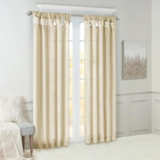 Twist Top Curtain Panel, 84 In.-Kirkland's Home Best Sale
