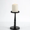 Twisted Metal Pillar Candle Holder, 8 In.-Kirkland's Home New