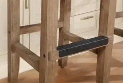 Twisted Seagrass And Wood Counter Stool-Kirkland's Home Store