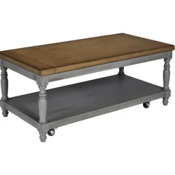 Two Tone Coffee Table And End Tables, Set Of 3-Kirkland's Home Online