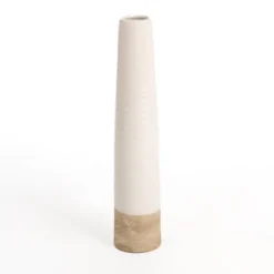 Two Tone Stoneware Vase, 23 In.-Kirkland's Home Outlet