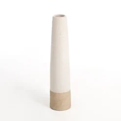 Two Tone Stoneware Vase, 19 In.-Kirkland's Home Outlet