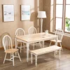 Two Toned Wood Farmhouse Dining Table-Kirkland's Home Store