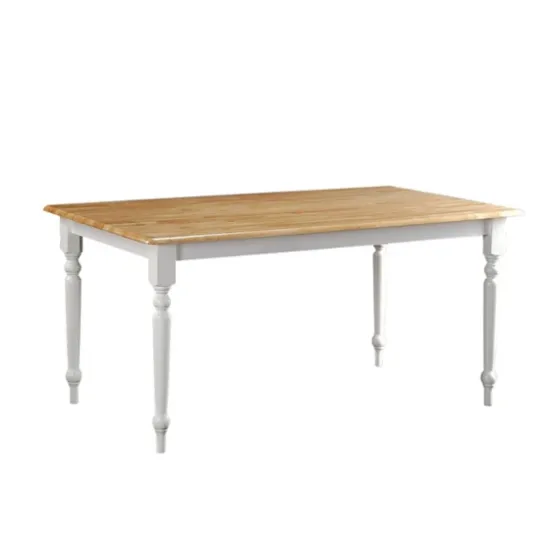 Two Toned Wood Farmhouse Dining Table-Kirkland's Home Store