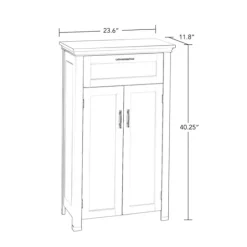 Two-Door Top Shelf Cabinet-Kirkland's Home Sale
