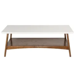 Two-Tone Ava Mid-Century Modern Coffee Table-Kirkland's Home Clearance