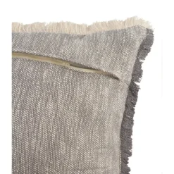 Two-Tone Gray Woven Accent Pillow-Kirkland's Home Discount