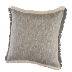 Two-Tone Gray Woven Accent Pillow-Kirkland's Home Discount