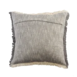Two-Tone Gray Woven Accent Pillow-Kirkland's Home Discount