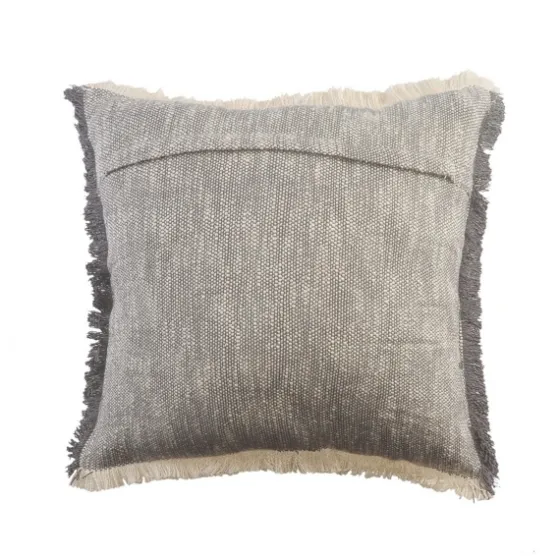 Two-Tone Gray Woven Accent Pillow-Kirkland's Home Discount