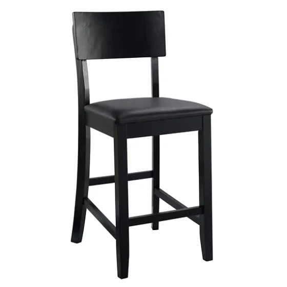 Tyler Vinyl Seat Counter Stool-Kirkland's Home Outlet
