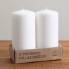 Unscented Pillar Candles, Set Of 2-Kirkland's Home Outlet