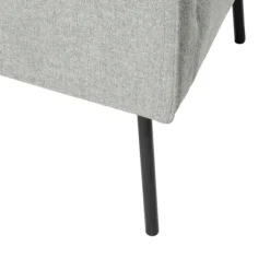 Upholstered Black Legs Accent Chair-Kirkland's Home Shop