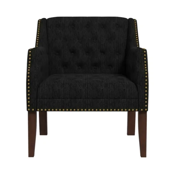 Upholstered Button Tufted Accent Chair-Kirkland's Home New