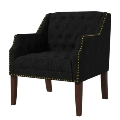 Upholstered Button Tufted Accent Chair-Kirkland's Home New
